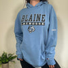 Vintage Cornflower Blue Hoodie Champion