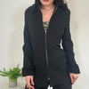 Vintage Black Fitted Jacket Jane Norman