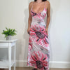 Vintage Pink Floral Maxi Dress Jane Norman