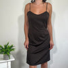 Vintage Brown Slip Dress