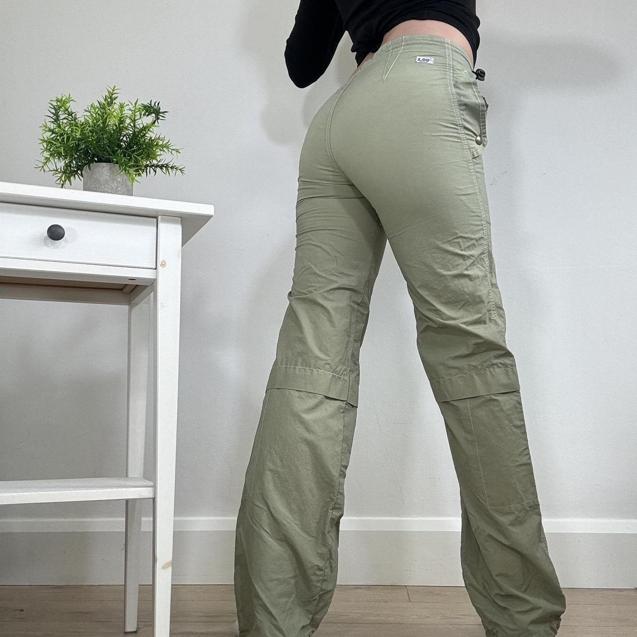 Vintage Khaki Cargo Trousers Lee