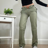 Vintage Khaki Cargo Trousers Lee