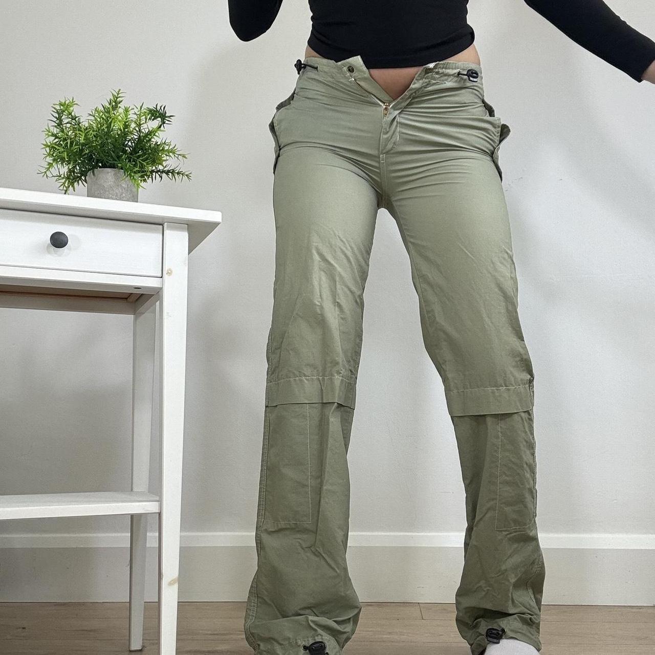 Vintage Khaki Cargo Trousers Lee